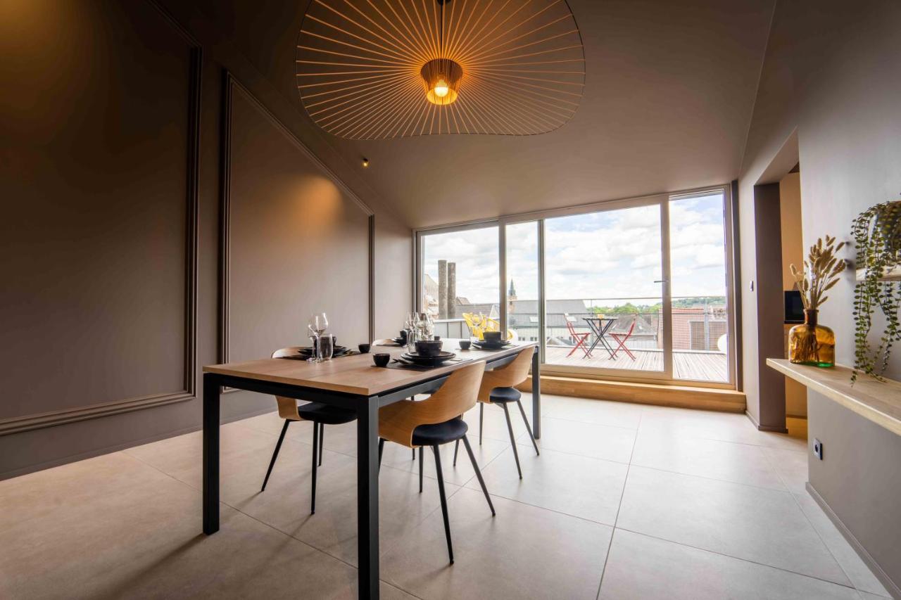 Luxury Penthouse & Terrace - Mons City Center Buitenkant foto