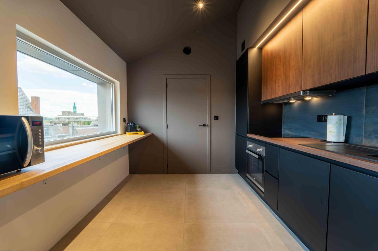 Luxury Penthouse & Terrace - Mons City Center Buitenkant foto